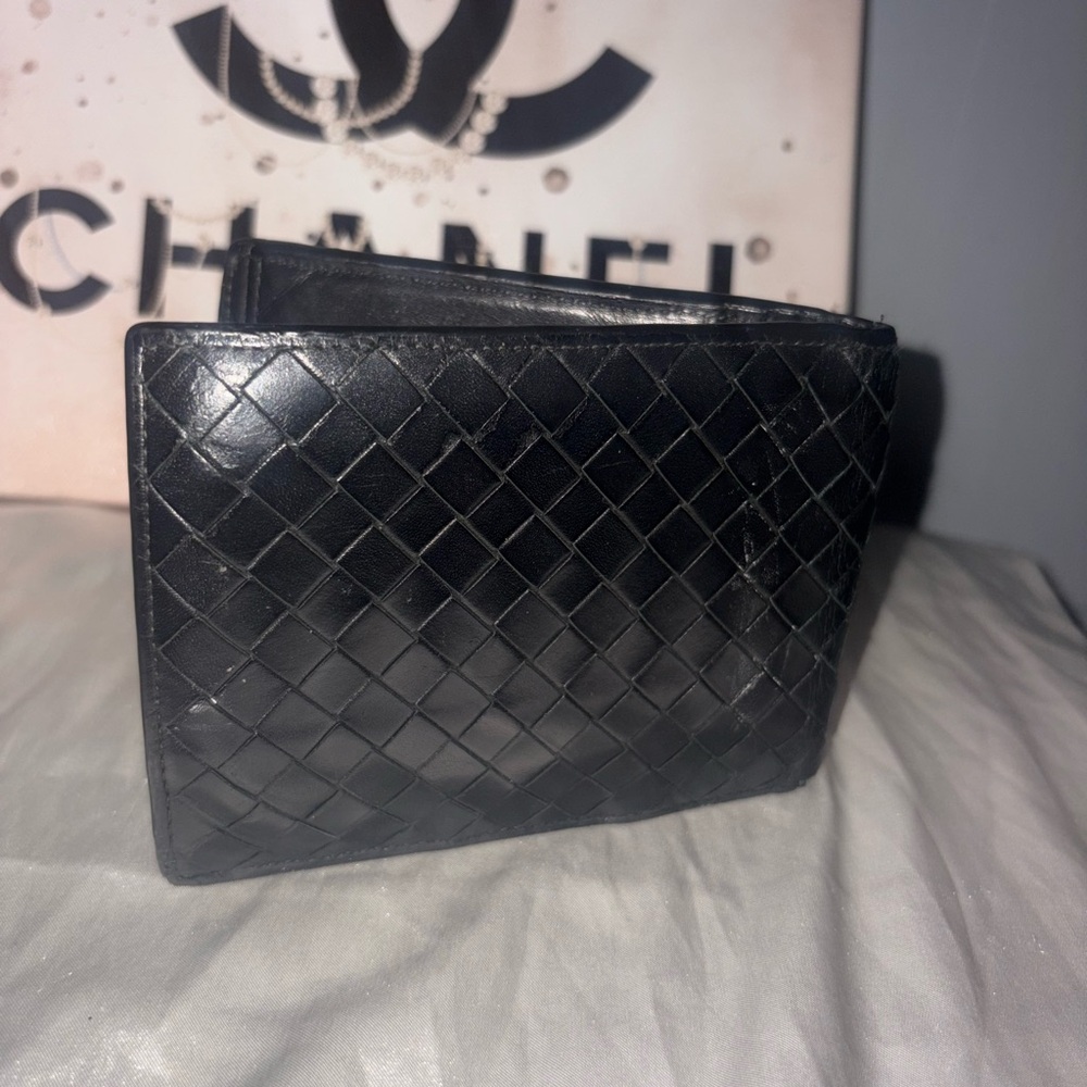 Bottega Venetta Intrecciato Leather Bifold Wallet (PRELOVED)